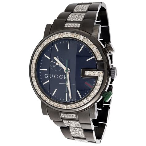 gucci watches mens sale|gucci diamond watches for men.